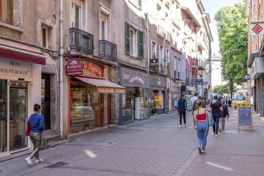 Appartement Cosy Dans Les Rues Pietonnes Grenoble Exterior foto